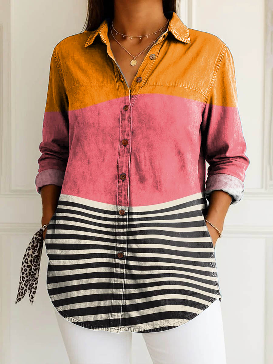 Arleen™ – geometrisk bluse