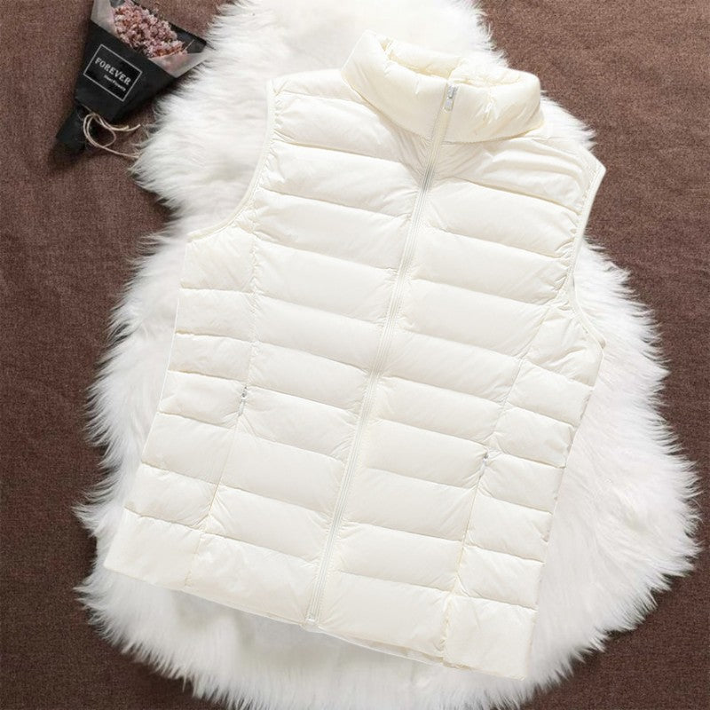 Isa Padded Bodywarmer | White