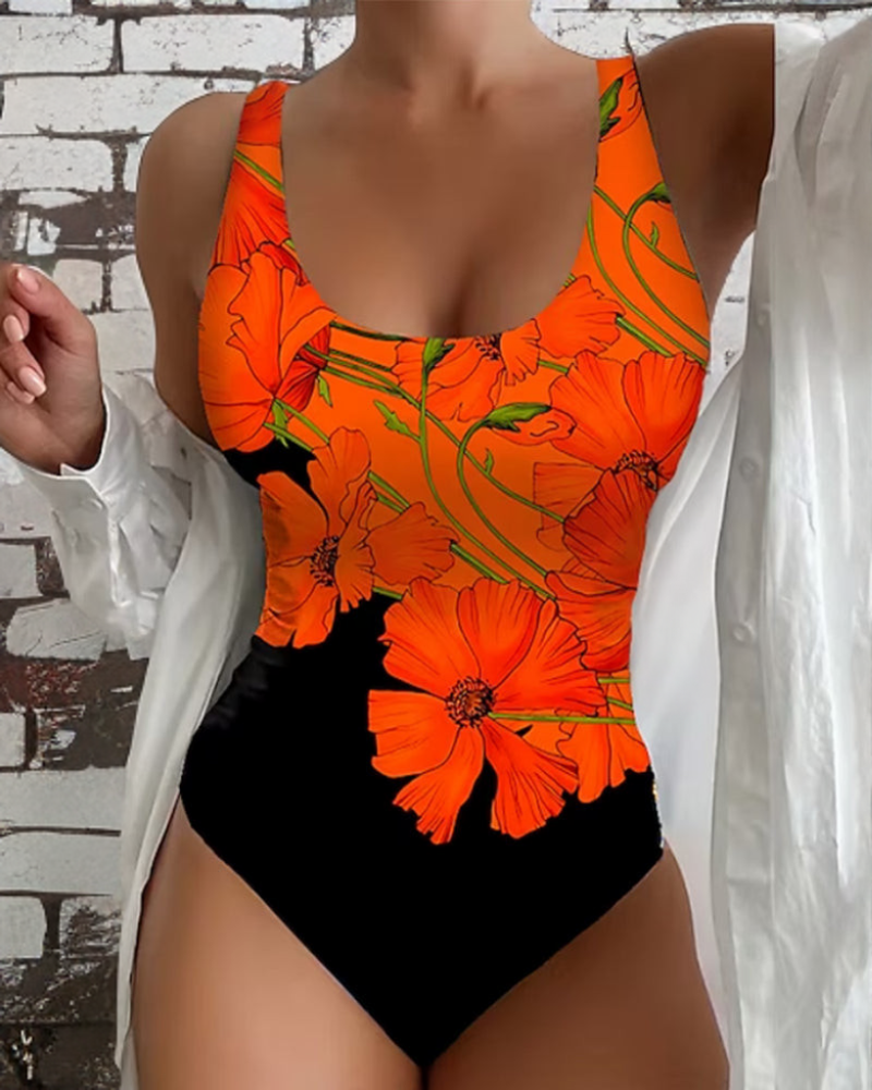 Earle™ | Blomstret Badedragt