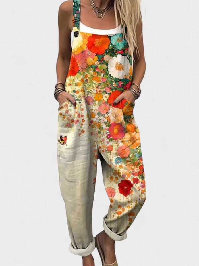 Lise™ | Blomsterdrømme Dungarees