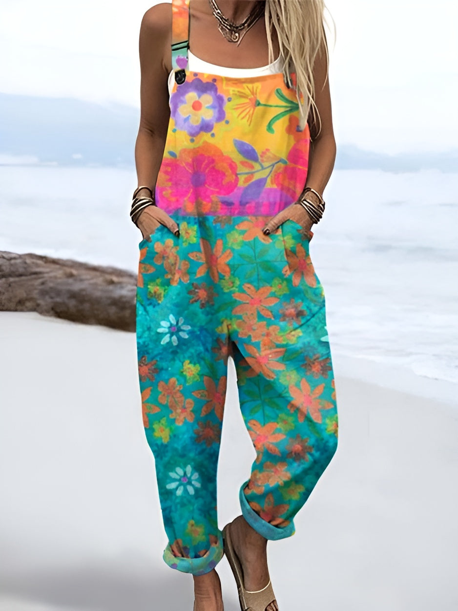 Liv™ | Akvarel Blomst Overall