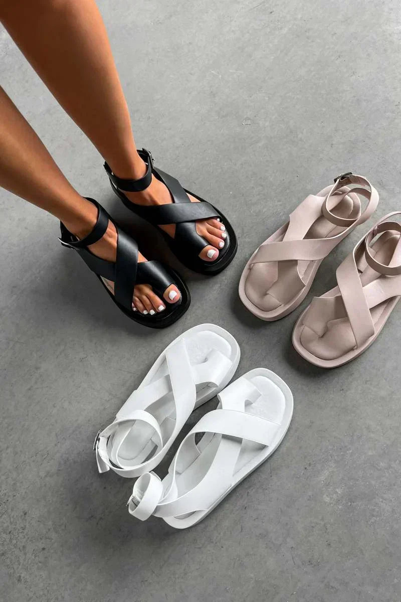 KAJA™ | Elegante & Afslappede Sandaler Petra