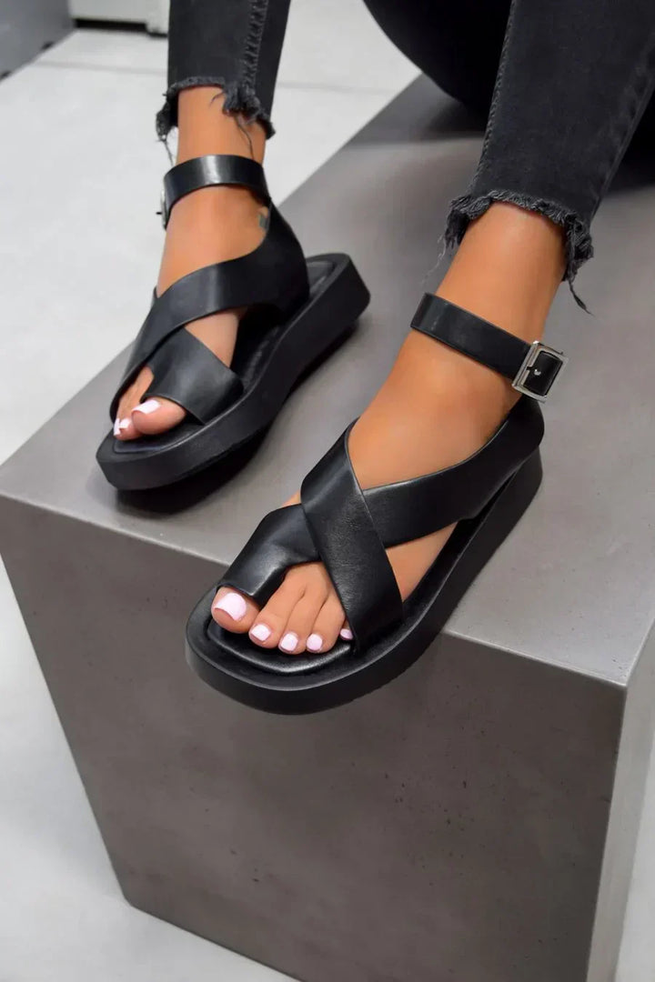 KAJA™ | Elegante & Afslappede Sandaler Petra