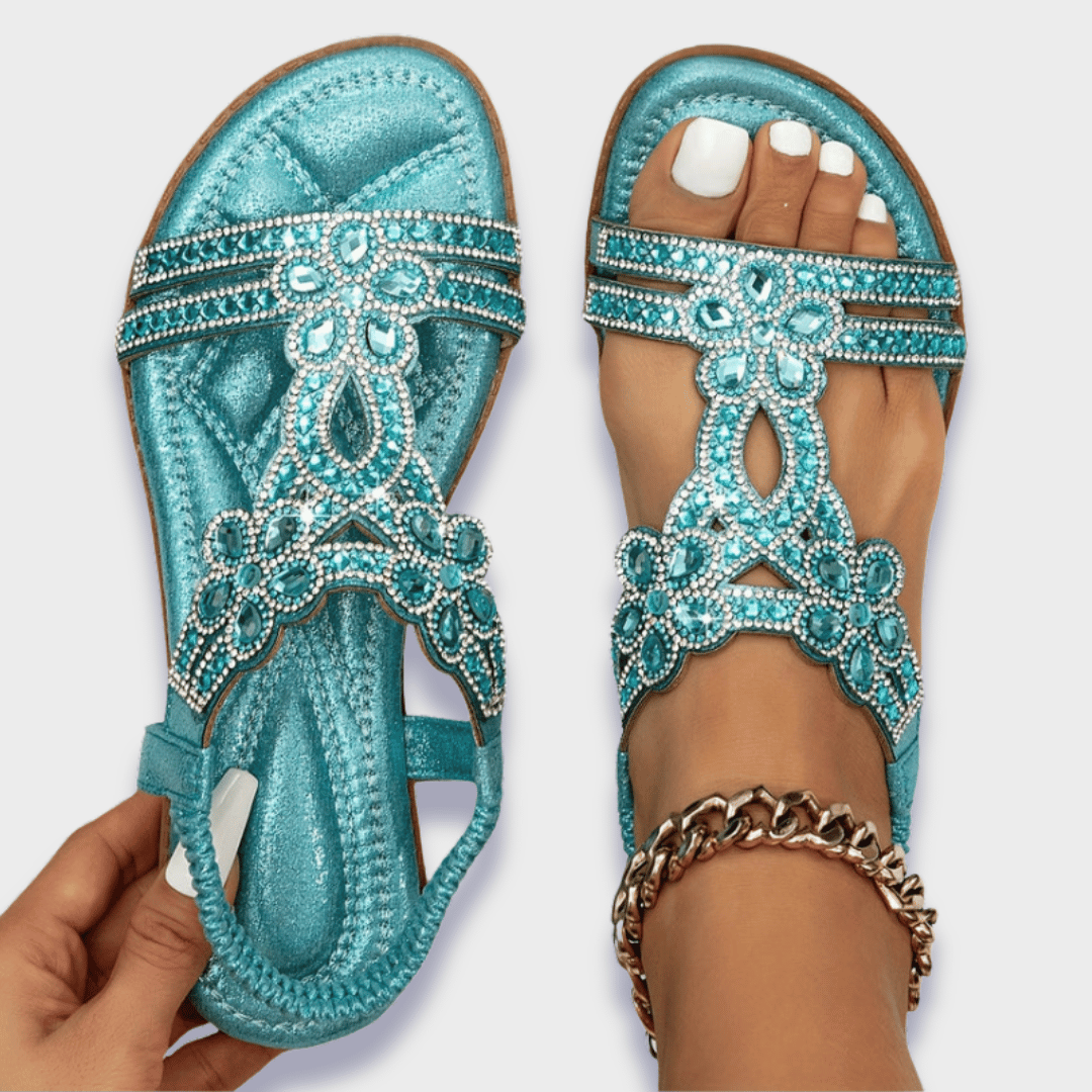 Karoline | Orthopædiske Boho-sandaler i Premium Materiale