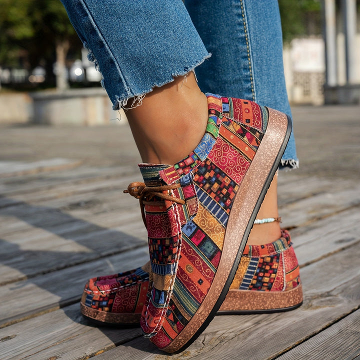 Vigga | Boho Slip-On Snøresko