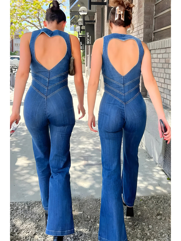 Julie™ | Denim Buksedragt