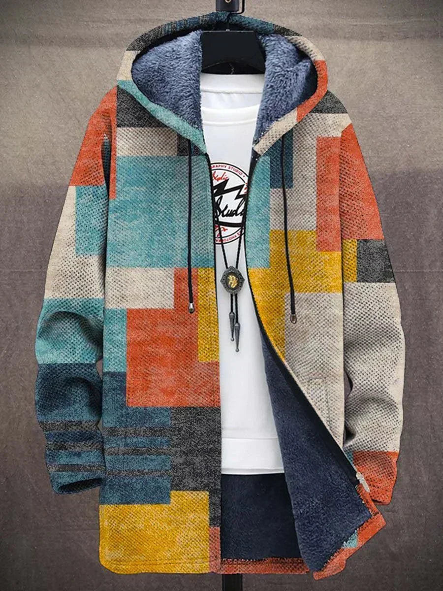 Frida™ - Luksuriøs Kunsttryk Cardigan