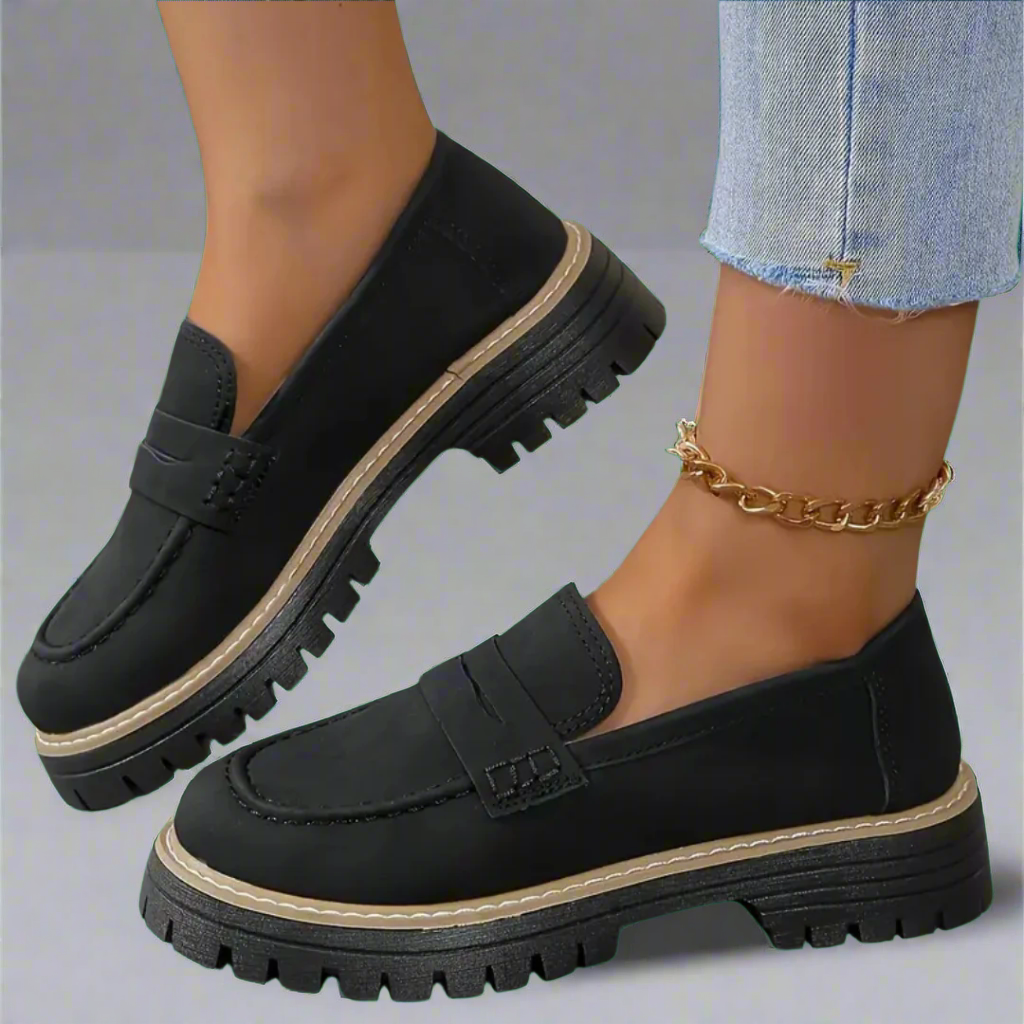 Gunhild | Stilfulde Slip-On Loafers til Enhver Anledning