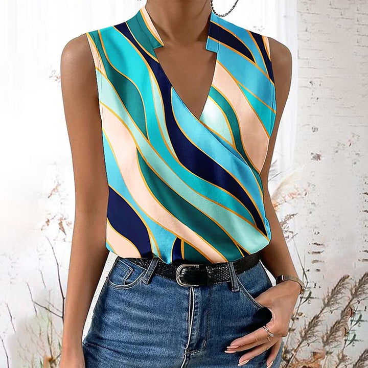 Stribet Tanktop