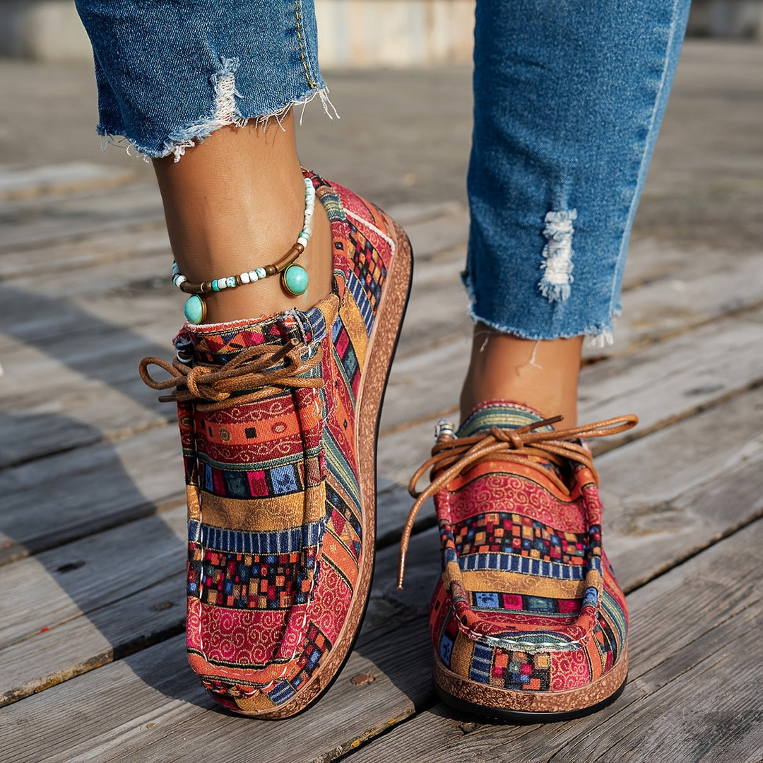 Vigga | Boho Slip-On Snøresko