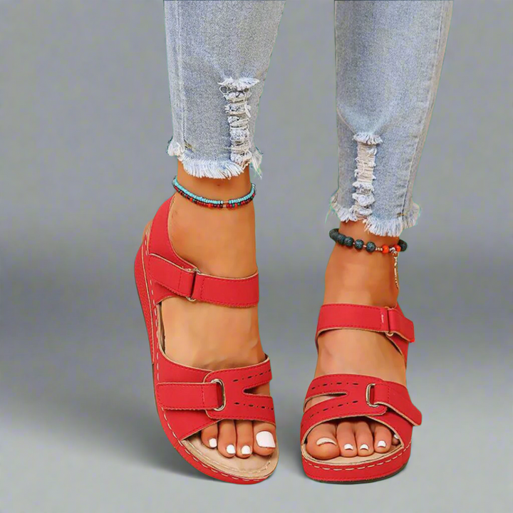 Embla | Elegante Orthopædiske Sandaler i Blødt Materiale