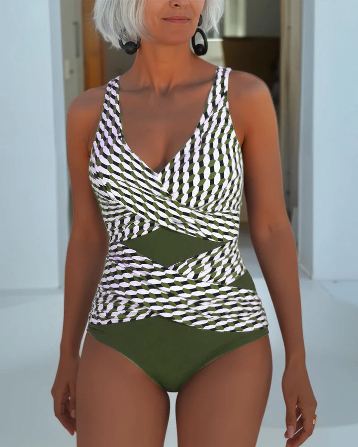 Malou | Elegant Cross-Over badedragt