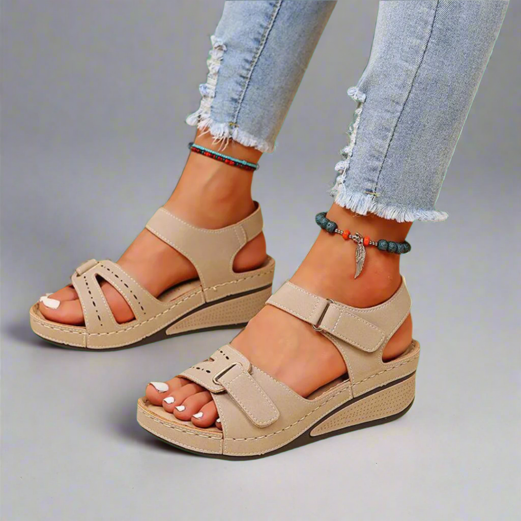 Embla | Elegante Orthopædiske Sandaler i Blødt Materiale