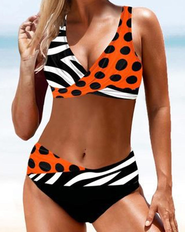 Emma™ | Farverig bikinibadedragt