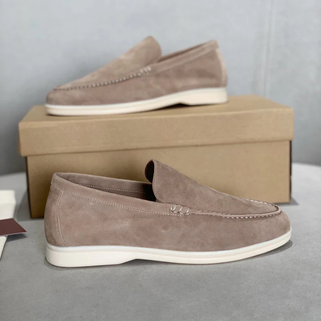 Chic ruskindsloafers