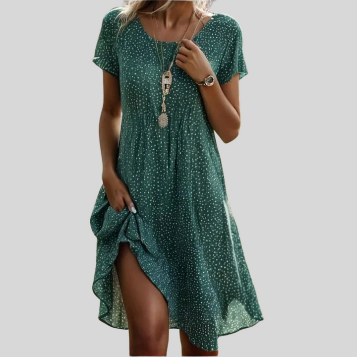 Irina™ | Elegant Midi-Kjole