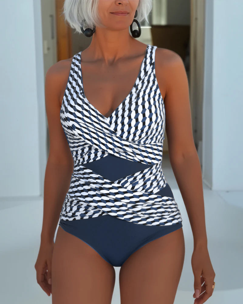 Malou | Elegant Cross-Over badedragt