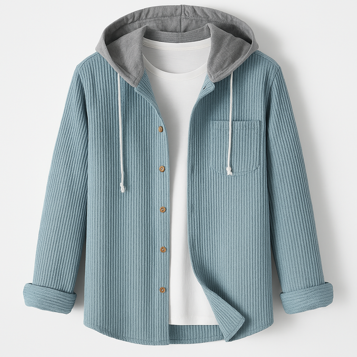 Asger™ | Klassisk corduroy-hoodie