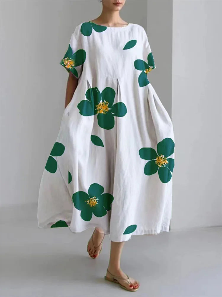 CATERINA | Blomstret Sommerkjole