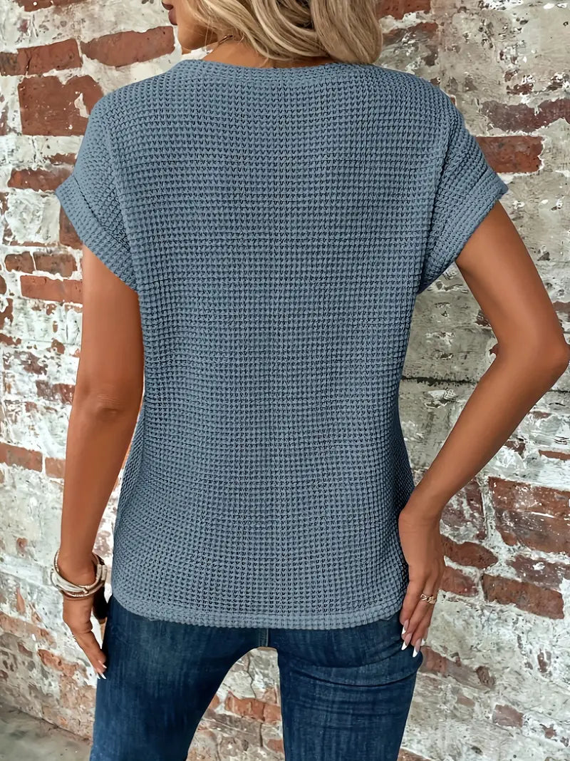 Gretel™ - Løs Pasform Korte Ærmer T-shirt