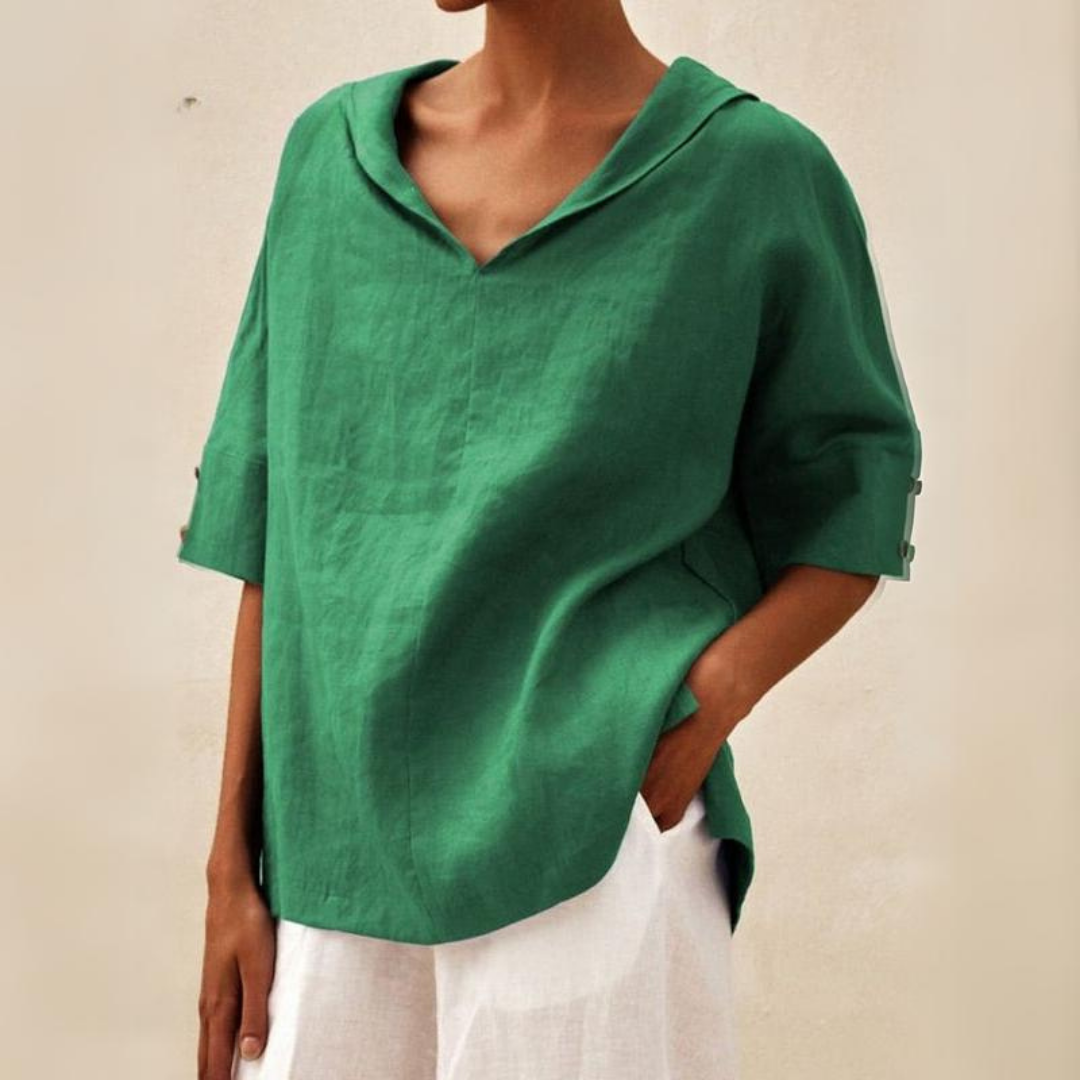 Elisa™ | Casual Loose-Fit Bluse