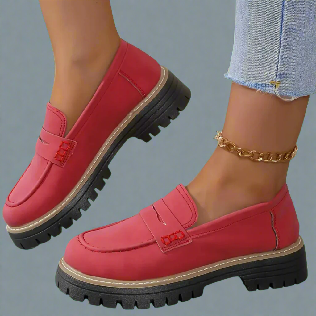 Gunhild | Stilfulde Slip-On Loafers til Enhver Anledning