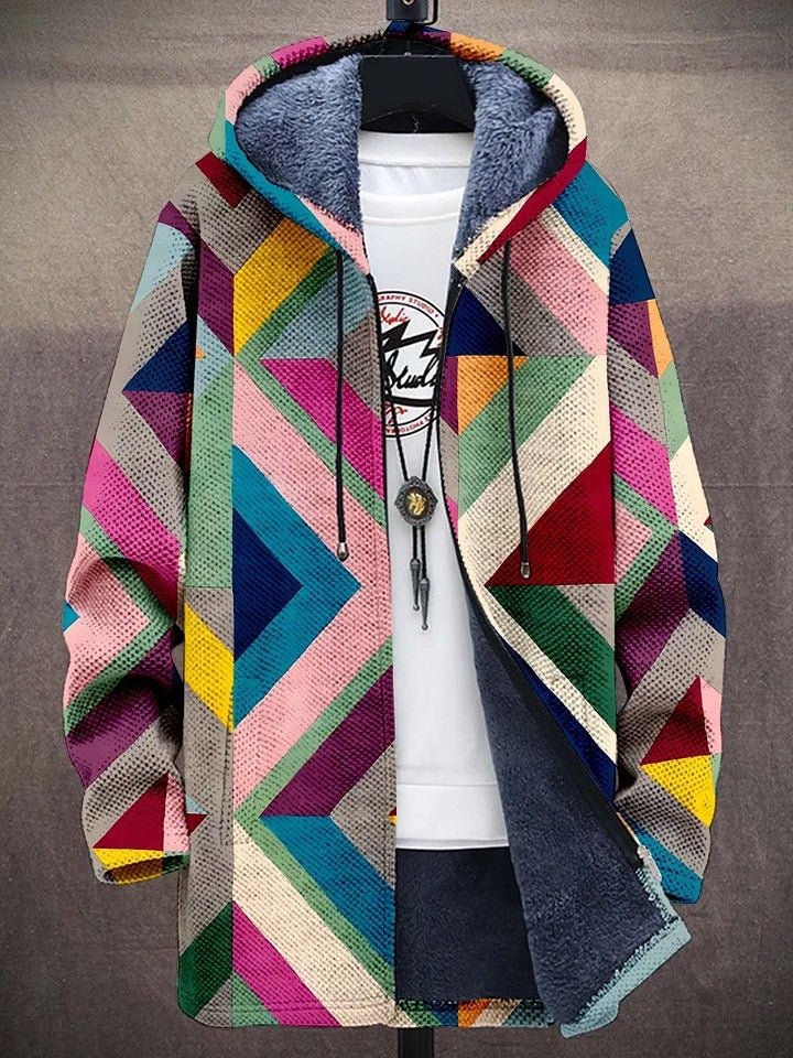 Frida™ - Luksuriøs Kunsttryk Cardigan