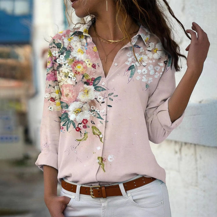 Stilfuld Kunstbluse