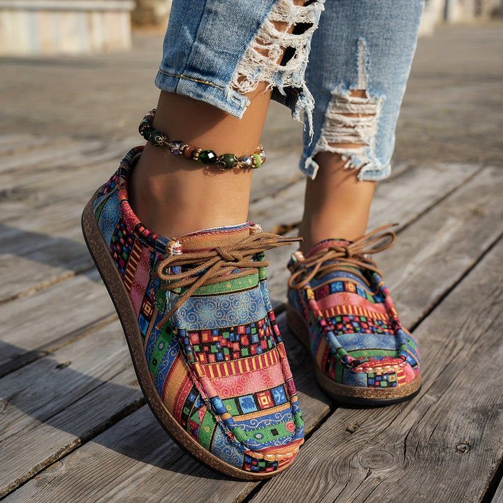 Vigga | Boho Slip-On Snøresko