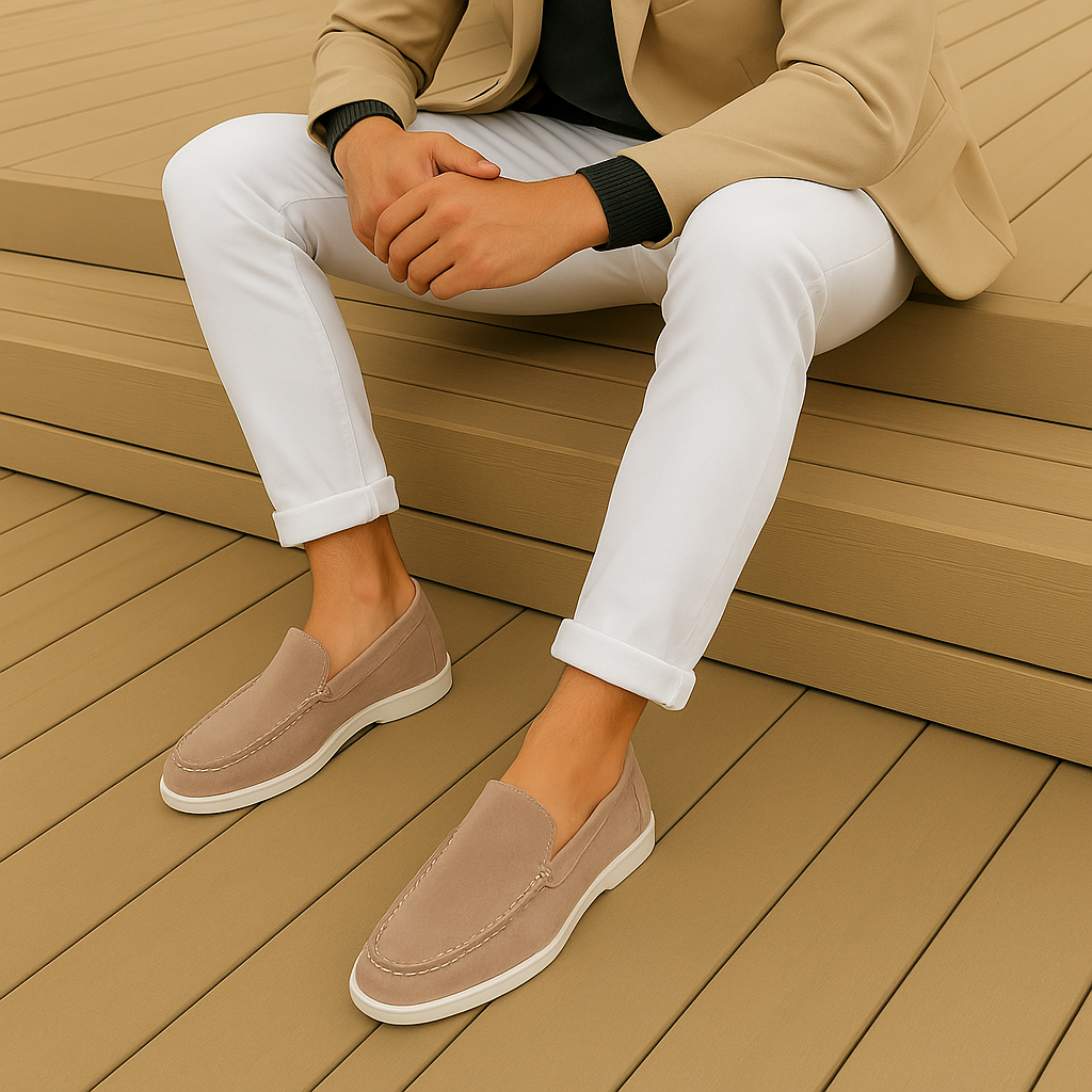 Chic ruskindsloafers
