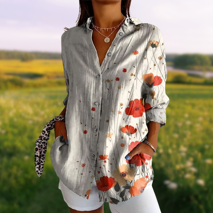 Elayna™ – blød daglig kasel bluse