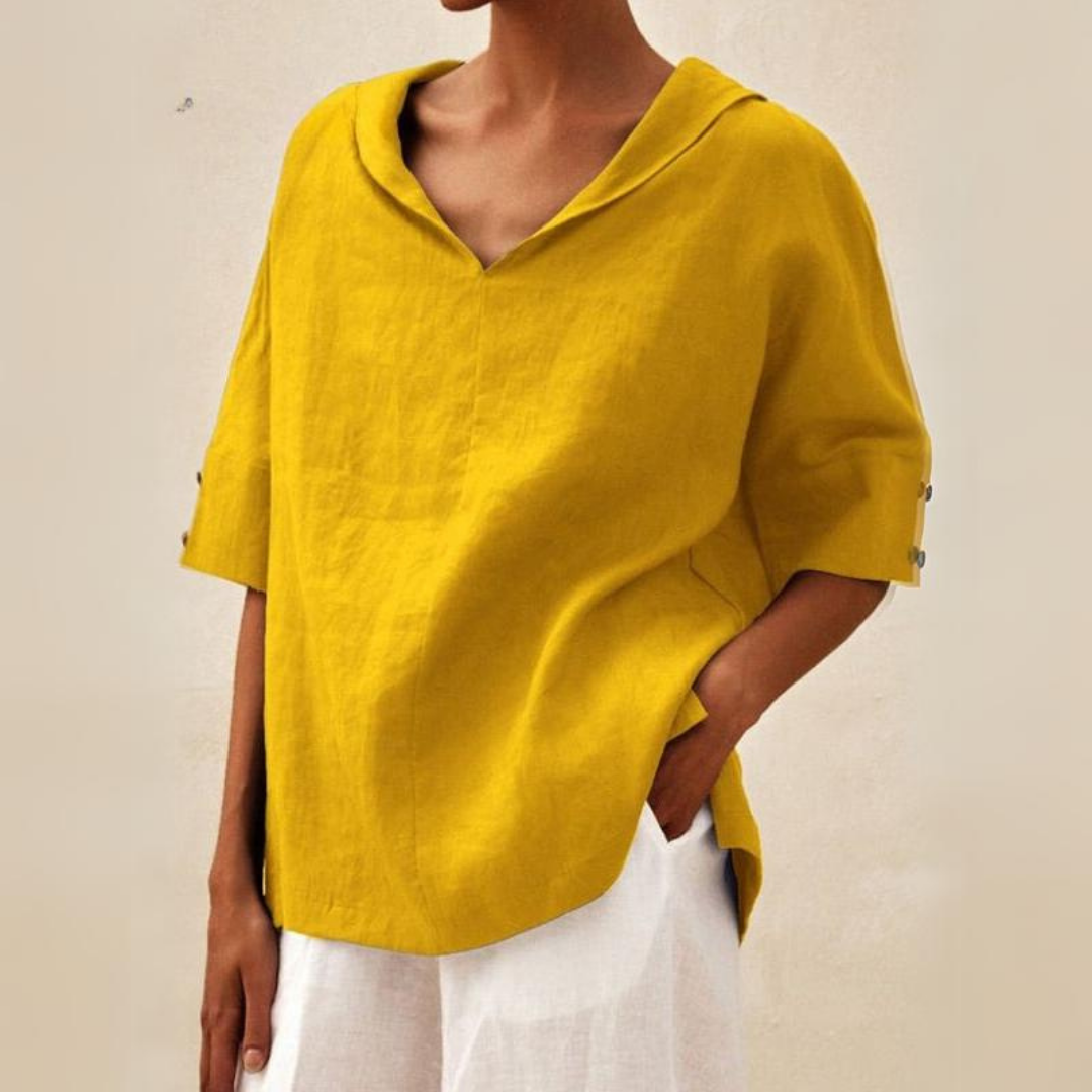 Elisa™ | Casual Loose-Fit Bluse