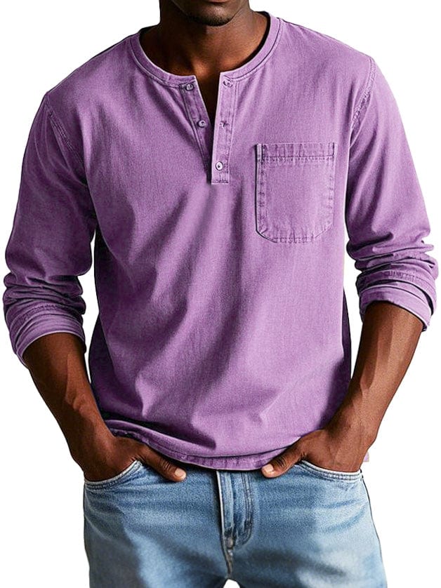 Frederik | Vintage Henley Trøje