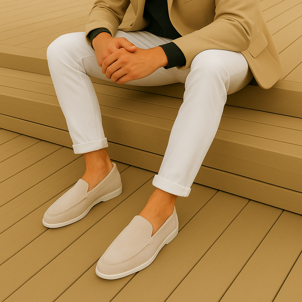 Chic ruskindsloafers