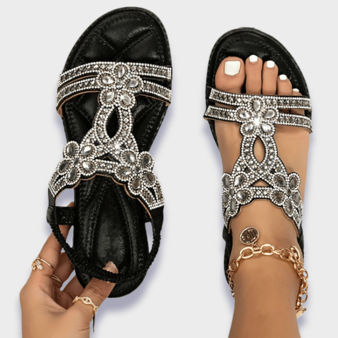 Karoline | Orthopædiske Boho-sandaler i Premium Materiale
