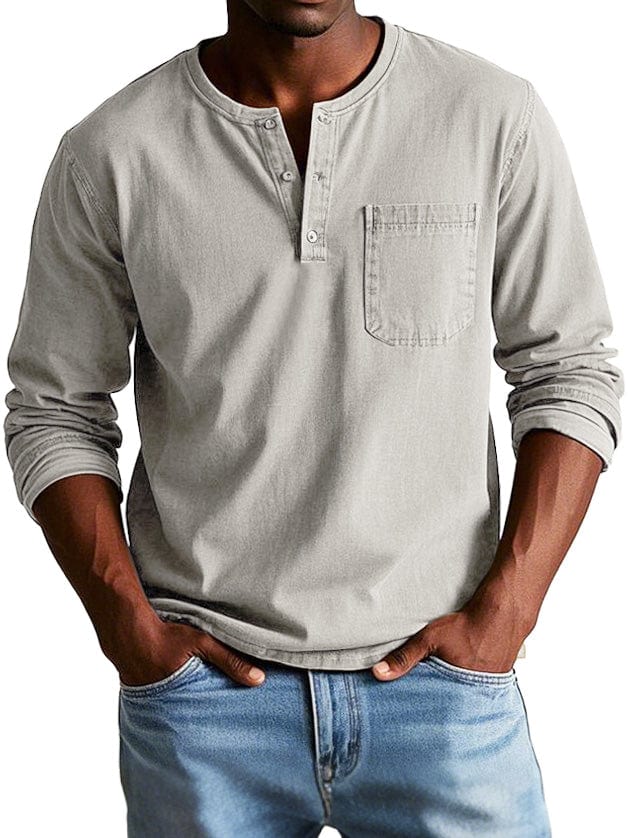 Frederik | Vintage Henley Trøje