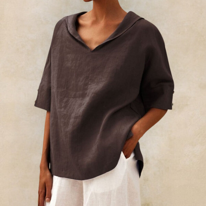 Elisa™ | Casual Loose-Fit Bluse