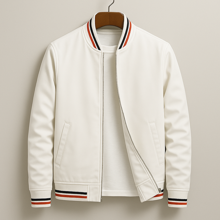 Henrik™ | Elegant bomberjakke med striber