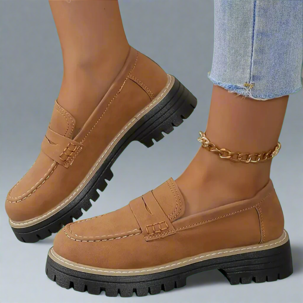 Gunhild | Stilfulde Slip-On Loafers til Enhver Anledning