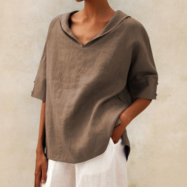 Elisa™ | Casual Loose-Fit Bluse