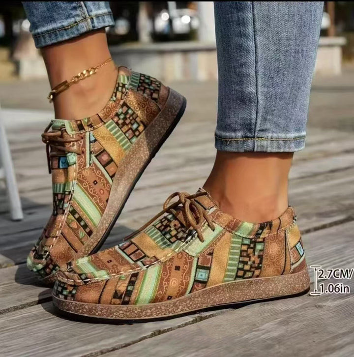 Vigga | Boho Slip-On Snøresko
