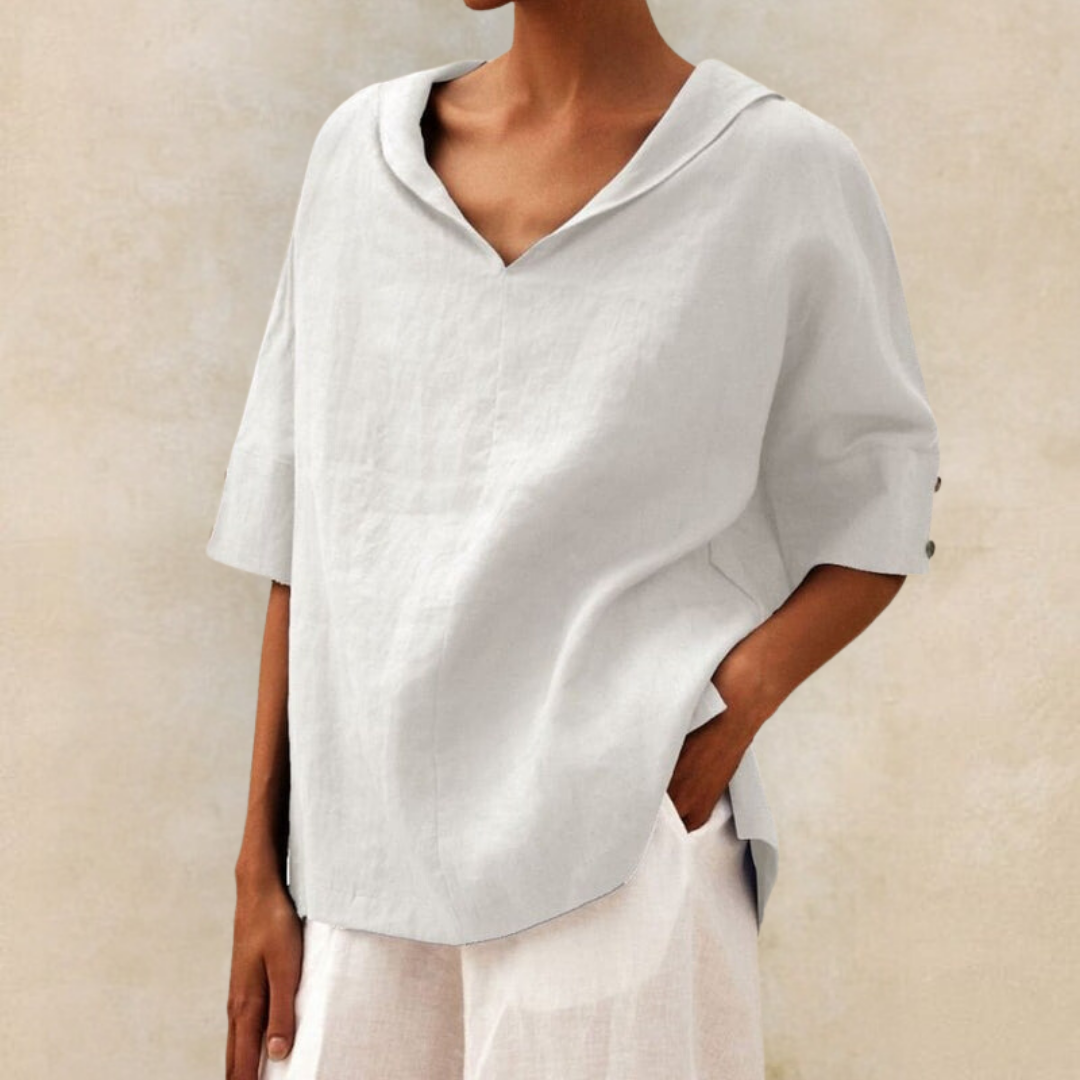 Elisa™ | Casual Loose-Fit Bluse