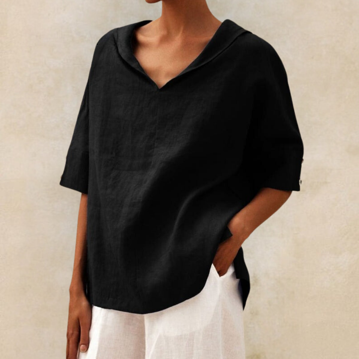 Elisa™ | Casual Loose-Fit Bluse