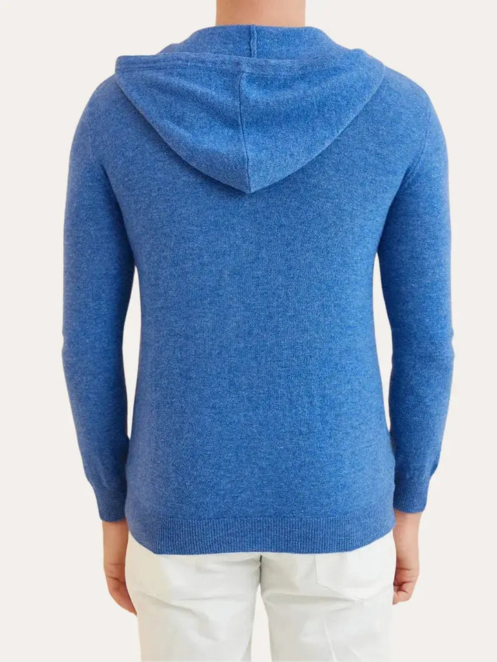Essentiel Cashmere Hoodie - Lysblå