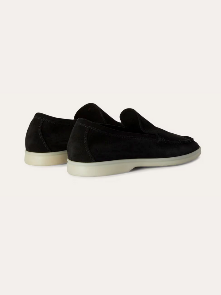 Forfinet Suede Loafers – Sort