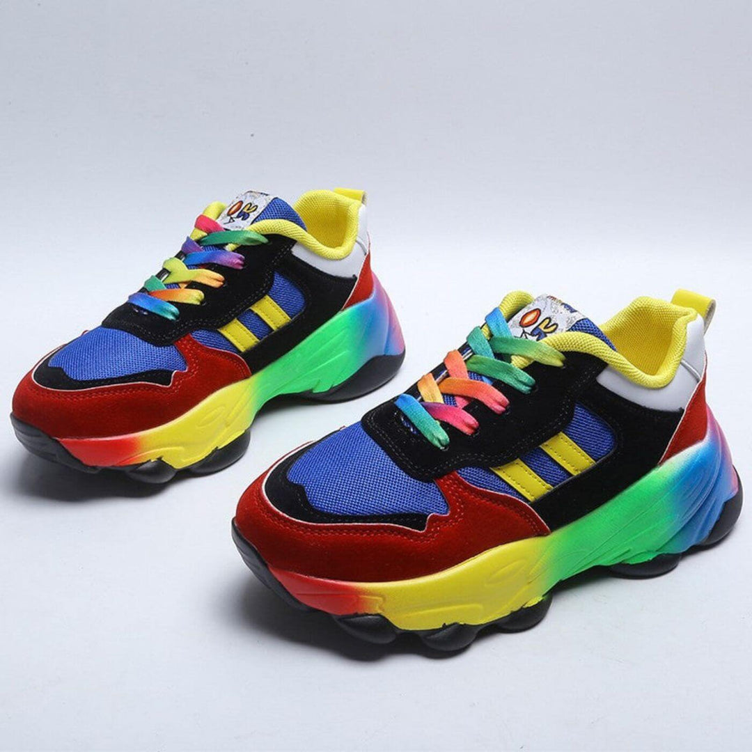 Aurora™ - Farverige Ortopædiske Sneakers til Komfort og Stil