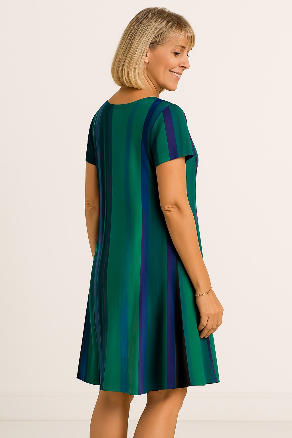 Jamie™ | Stilfuld Flydende Casual Kjole