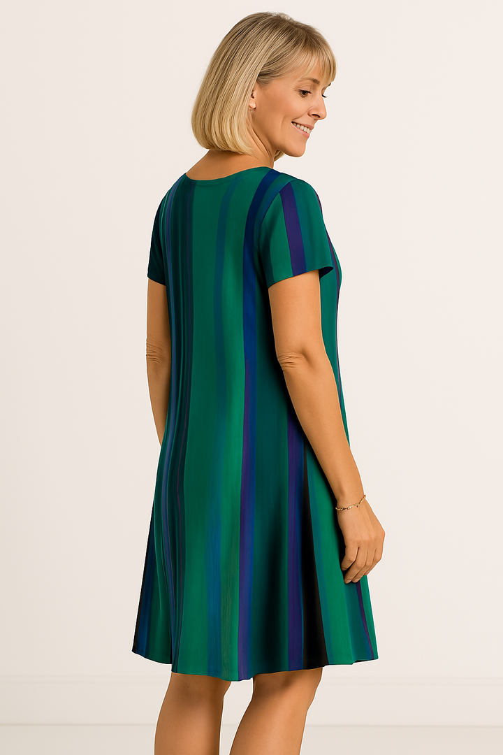 Jamie™ | Stilfuld Flydende Casual Kjole