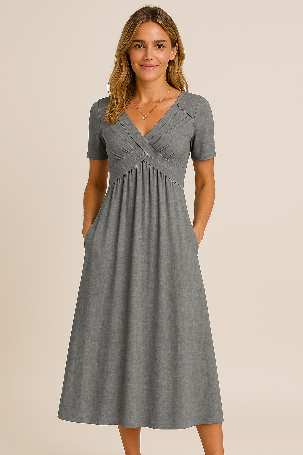 Nadia™ | Komfortabel Maxi Kjole