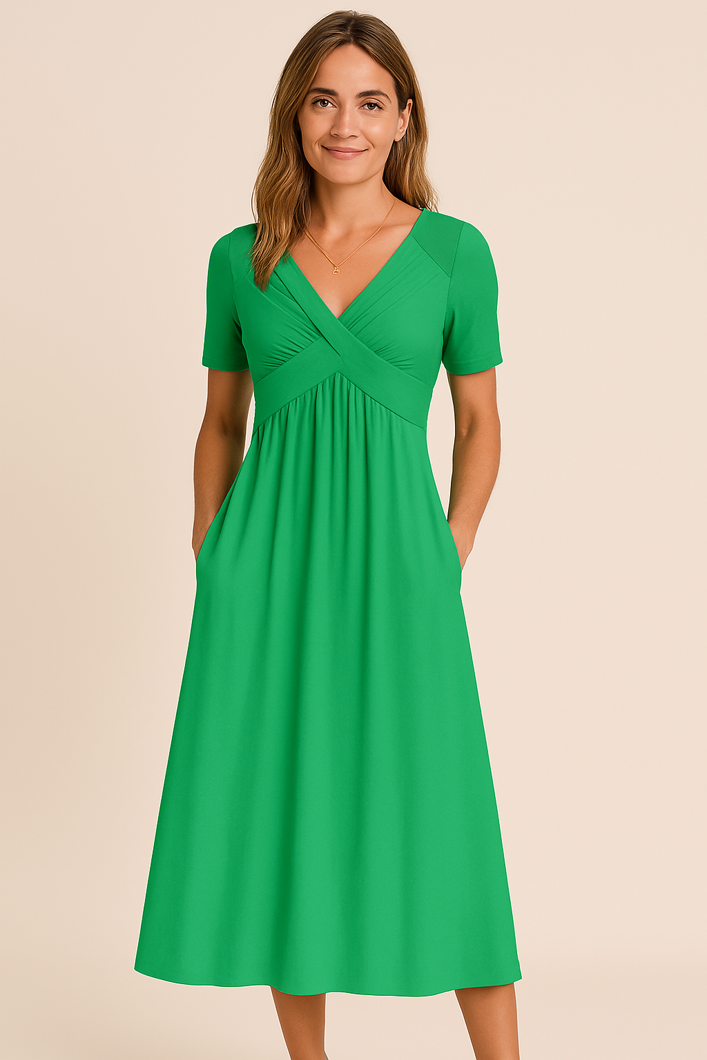 Nadia™ | Komfortabel Maxi Kjole